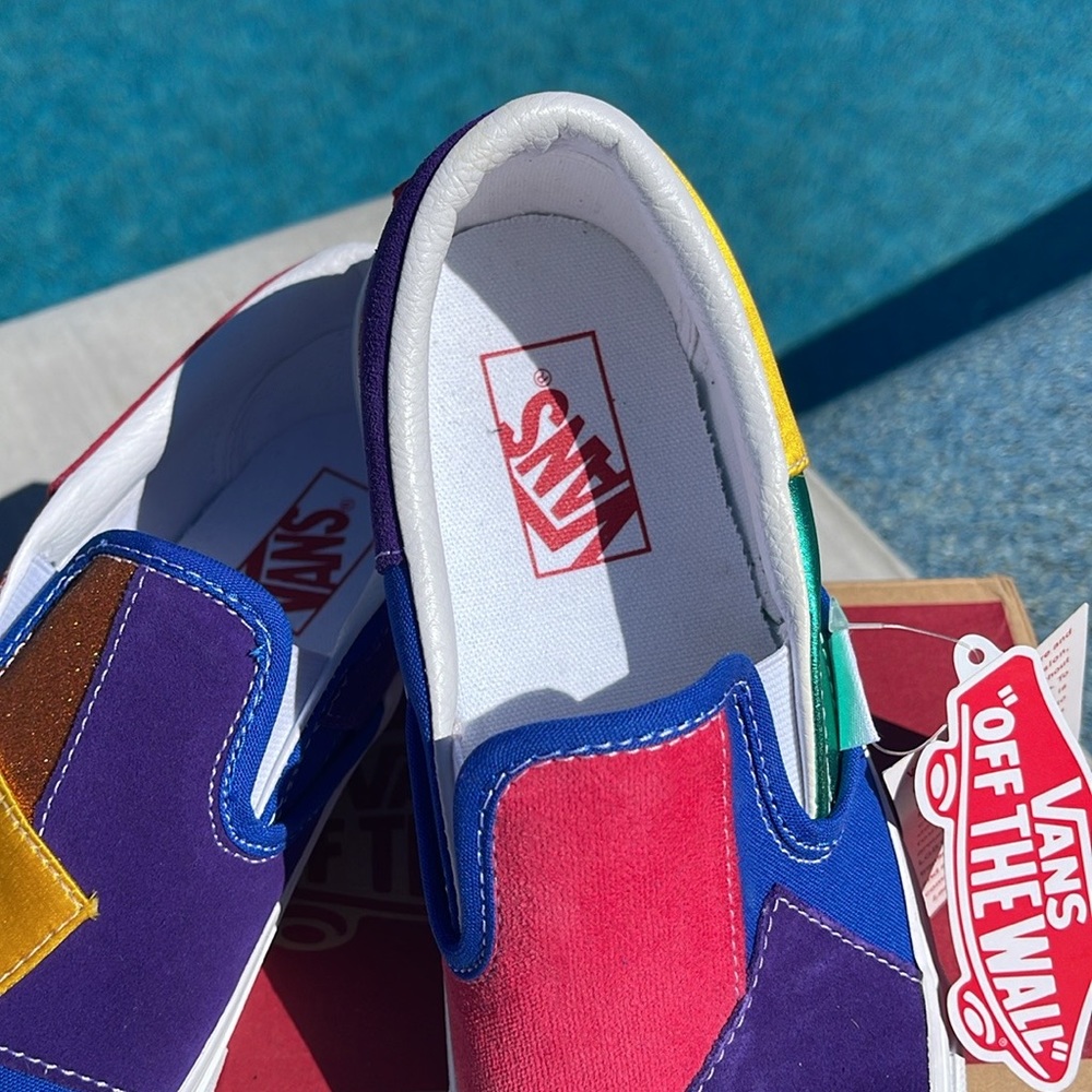 Vans Pride Patchwork Classics Low-Top New In Box. Size 9 - Picture 11 of 16